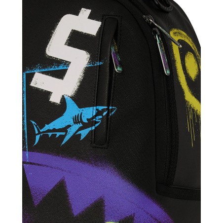 SHARK CENTRAL STENCILS BACKPACK SPRAYGROUND 910B7620NSZ MULTI