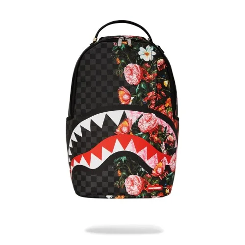 SPLIT FLORAL CHECK BACKPACK SPRAYGROUND 910B7639NSZ PINK