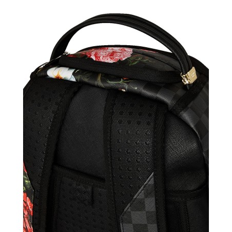 SPLIT FLORAL CHECK BACKPACK SPRAYGROUND 910B7639NSZ PINK