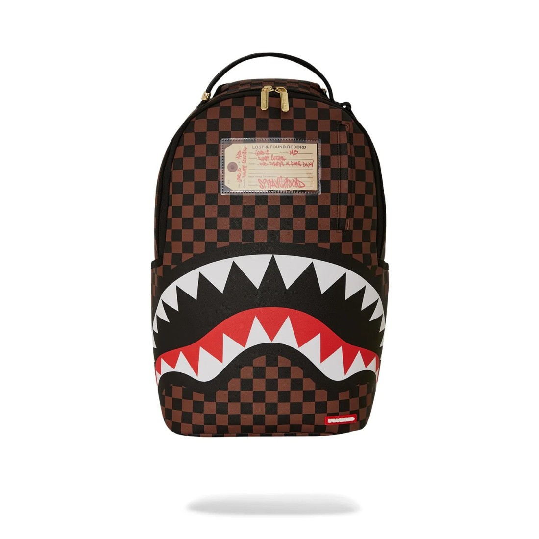 SHARKS IN PARIS LOST & FOUND BACKPACK SPRAYGROUND 910B7687NSZ BROWN