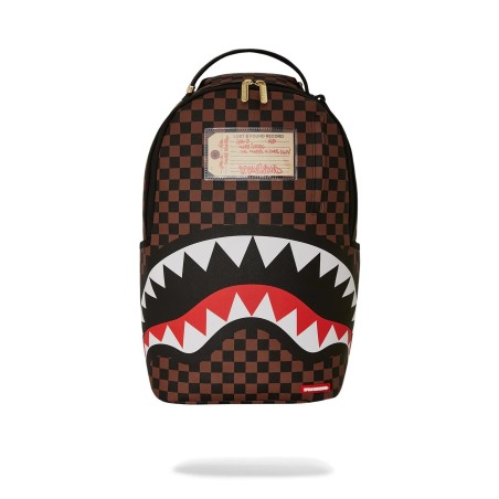SHARKS IN PARIS LOST & FOUND BACKPACK SPRAYGROUND 910B7687NSZ BROWN