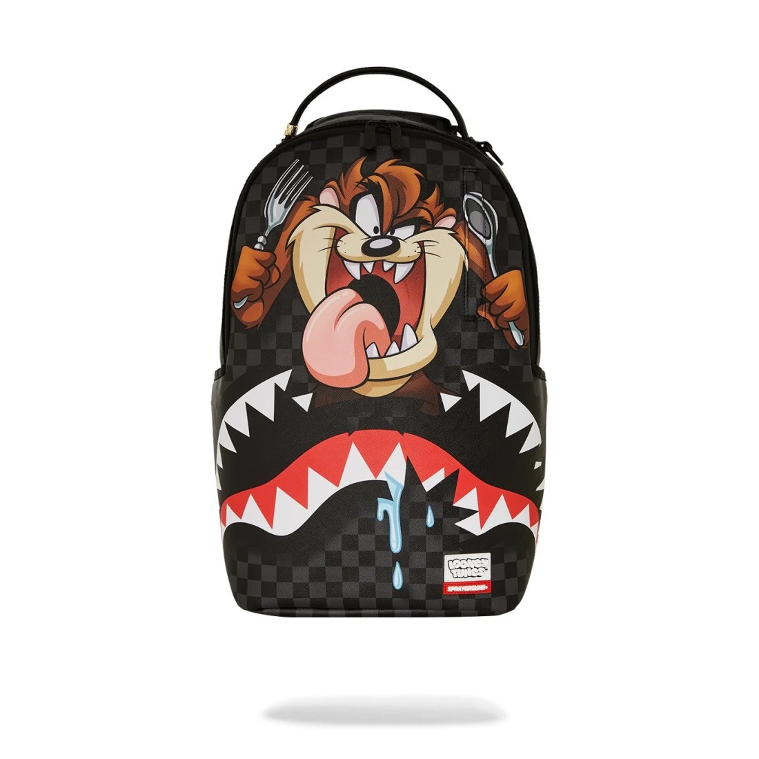 TAZ SHARK BITE BAG BACKPACK SPRAYGROUND 910B7785NSZ GREY