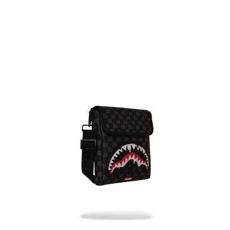DRIPPING SHARKS IN PARIS MESSENGER SLING SPRAYGROUND 910B7962NSZ GREY