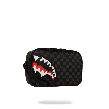 DRIPPING SHARKS IN PARIS TOILETRY BRICK SPRAYGROUND 910B7968NSZ GREY