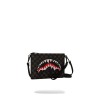 DRIPPING SHARKS IN PARIS CROSSOVER CLUTCH SPRAYGROUND 910B7969NSZ GREY