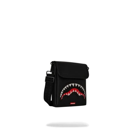 FLY KNIT MOUTH MESSENGER SLING SPRAYGROUND 910B8026NSZ BLACK