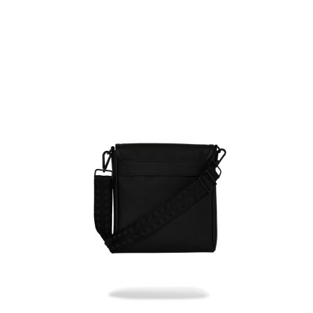 FLY KNIT MOUTH MESSENGER SLING SPRAYGROUND 910B8026NSZ BLACK