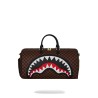 SAWTOOTH SHARKS IN PARIS DUFFLE SPRAYGROUND 910D7836NSZ BROWN