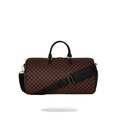 SAWTOOTH SHARKS IN PARIS DUFFLE SPRAYGROUND 910D7836NSZ BROWN