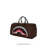 SAWTOOTH SHARKS IN PARIS DUFFLE SPRAYGROUND 910D7836NSZ BROWN
