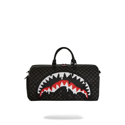 DRIPPING SHARKS IN PARIS DUFFLE SPRAYGROUND 910D7966NSZ GREY