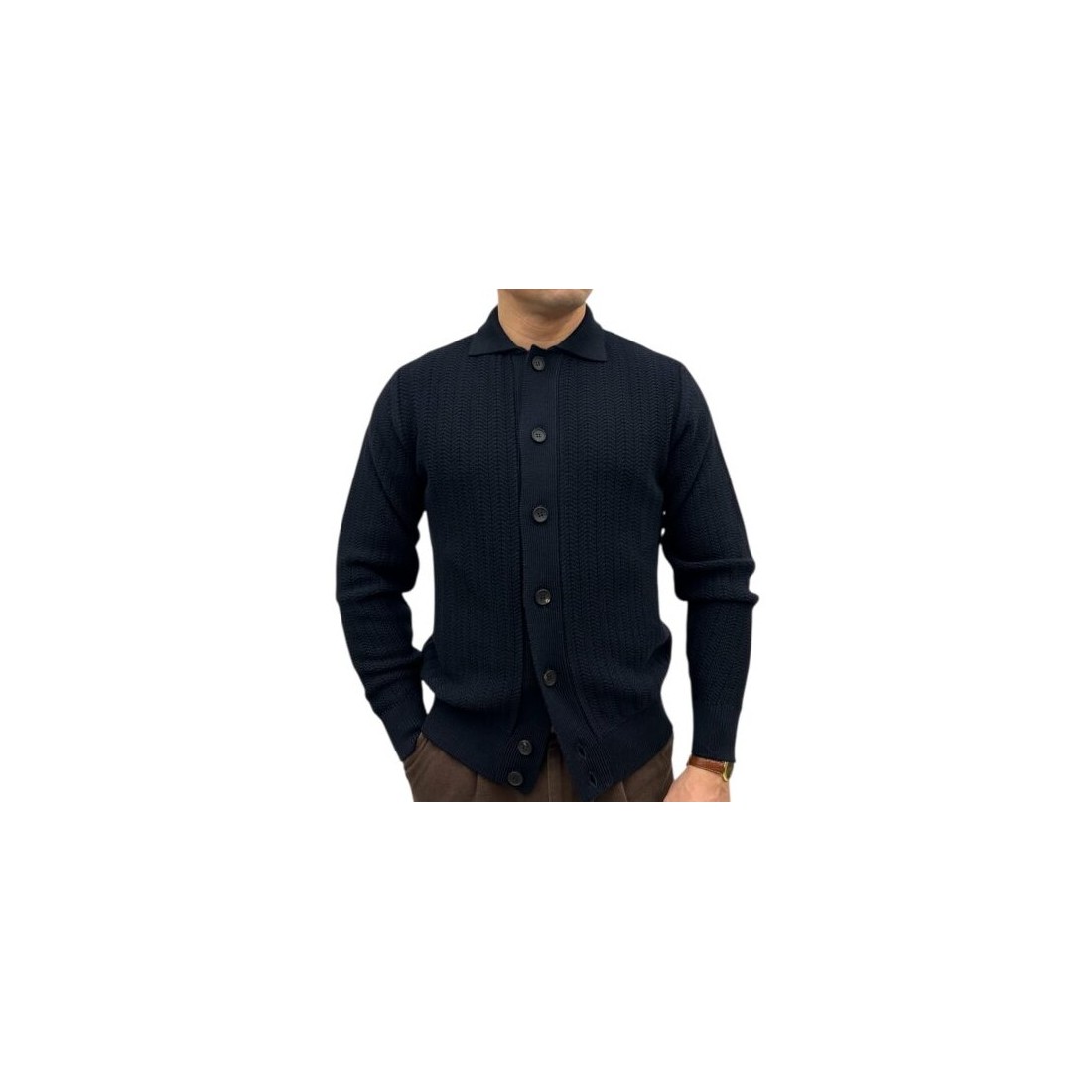 CAMICIA ML MERINO FILIPPO DE LAURENTIIS CA3ML 890