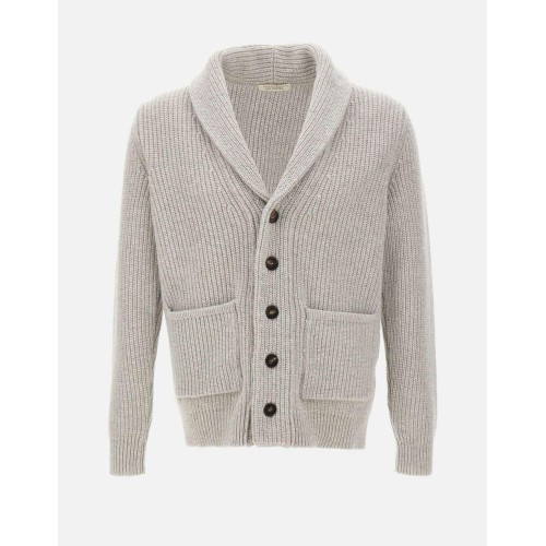 CARDIGAN SCIALLATO TASCHE FILIPPO DE LAURENTIIS CS3MLT 900