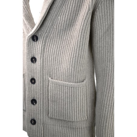 CARDIGAN SCIALLATO TASCHE FILIPPO DE LAURENTIIS CS3MLT 910