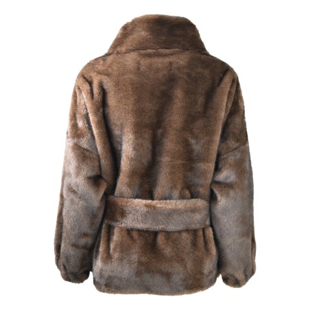 WOMAN FUR JACKET BULLY 7224 BRUNO