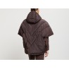 FAKE DOWN JACKET HIP WAY-OUT HUG-OG6047-2 BROWN