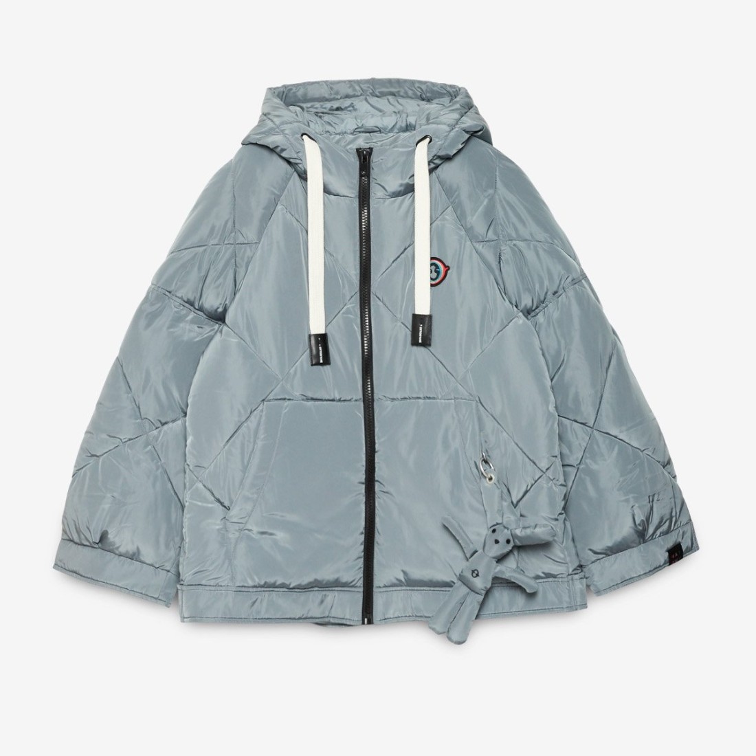 FAKE DOWN JACKET HIP WAY-OUT HUG-OG6135 POLVERE