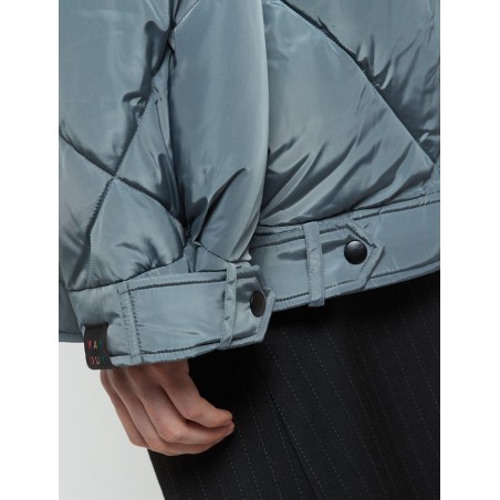 FAKE DOWN JACKET HIP WAY-OUT HUG-OG6135 POLVERE