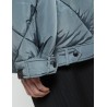 FAKE DOWN JACKET HIP WAY-OUT HUG-OG6135 POLVERE