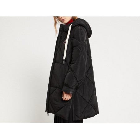 FAKE DOWN JACKET HIP WAY-OUT HUH-OG6043-2 NERO