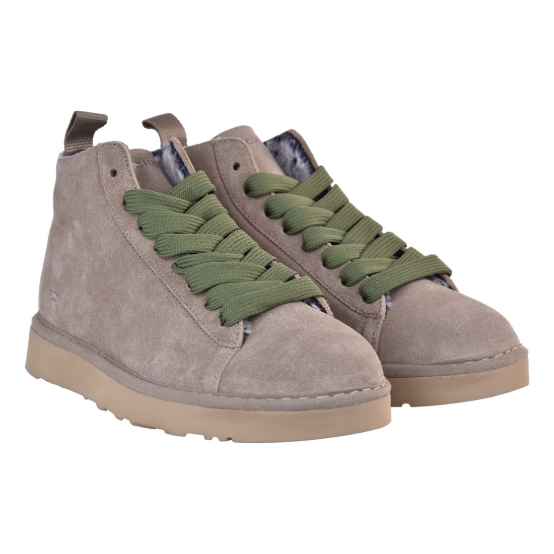 ANKLE BOOT SUEDE FAUX FUR PANCHIC P001M025-0171 2182