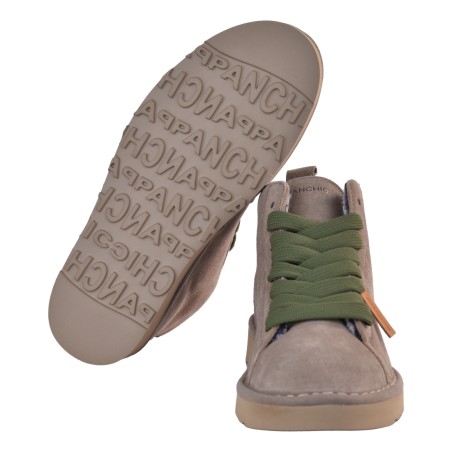 ANKLE BOOT SUEDE FAUX FUR PANCHIC P001M025-0171 2182