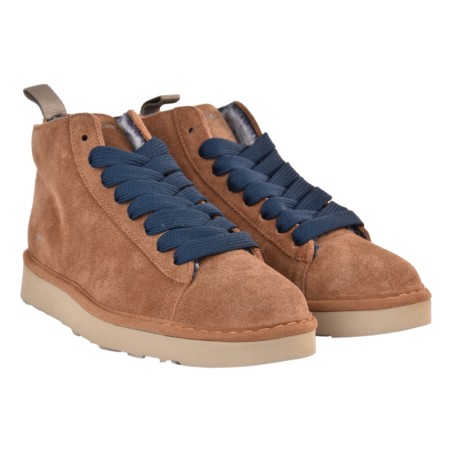 ANKLE BOOT SUEDE FAUX FUR PANCHIC P001M025-0171 2243