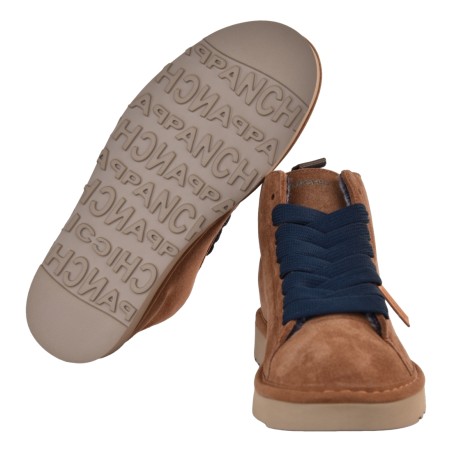 ANKLE BOOT SUEDE FAUX FUR PANCHIC P001M025-0171 2243