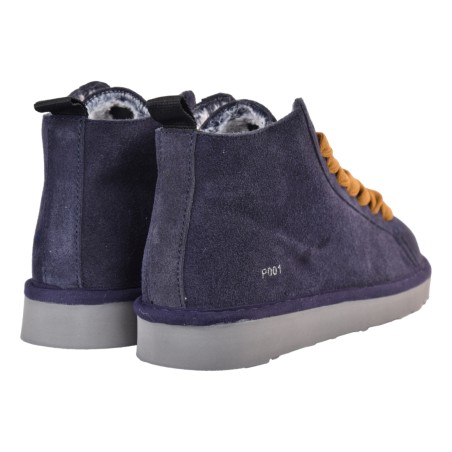 ANKLE BOOT SUEDE FAUX FUR PANCHIC P001M025-0171 2246