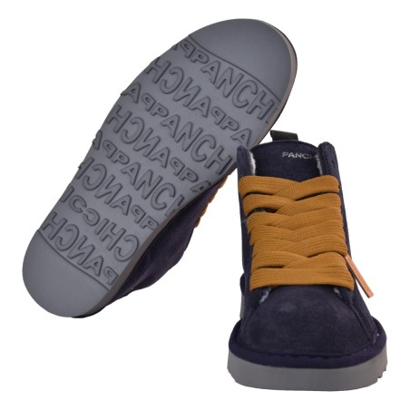 ANKLE BOOT SUEDE FAUX FUR PANCHIC P001M025-0171 2246