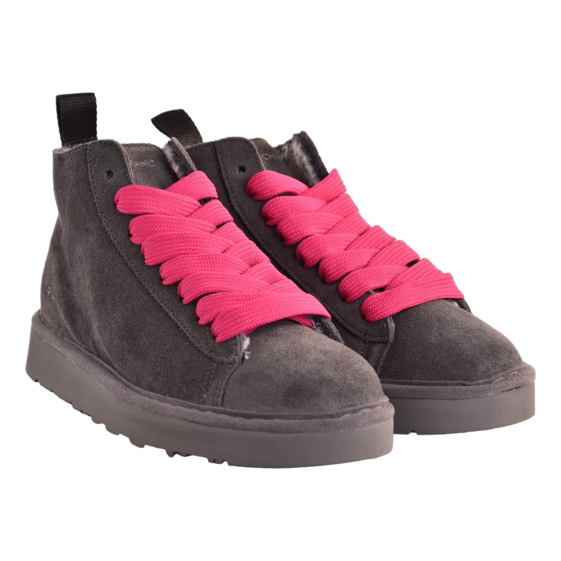 ANKLE BOOT SUEDE FAUX FUR W PANCHIC P001W025-0171 2248