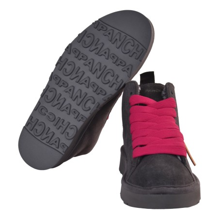 ANKLE BOOT SUEDE FAUX FUR W PANCHIC P001W025-0171 2248