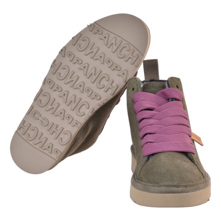 ANKLE BOOT SUEDE FAUX FUR W PANCHIC P001W025-0171 2252