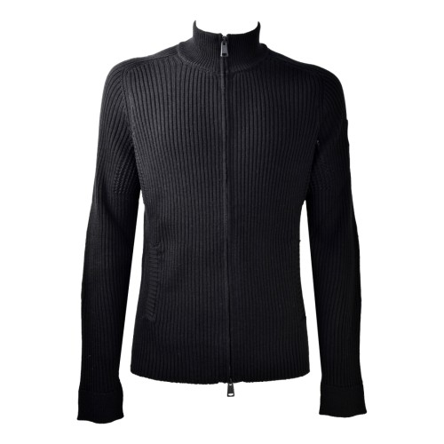MAGLIA CON ZIP PREMIATA PMG25T BLACK