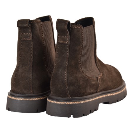 HIGHWOOD SLIP ON MID SUEDE LEATHER BIRKENSTOCK 1025756 MOCCA