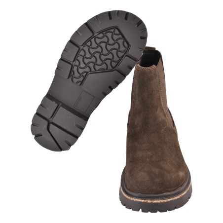 HIGHWOOD SLIP ON MID SUEDE LEATHER BIRKENSTOCK 1025756 MOCCA