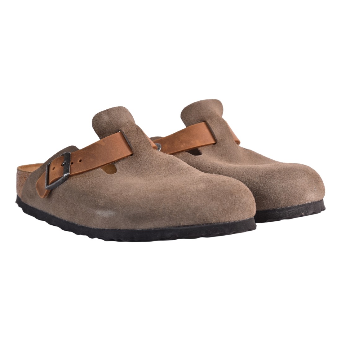 SABOT BOSTON SUEDE BIRKENSTOCK 1029193 GRAY