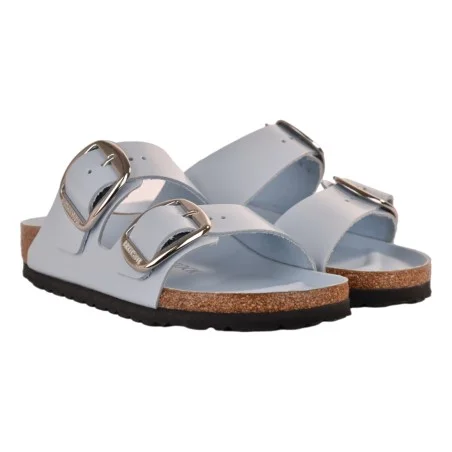 CIABATTA ARIZONA BIG BUCKLE LEATHER BIRKENSTOCK 1030374 BLUE