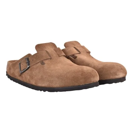 SABOT BOSTON SUEDE BIRKENSTOCK 1030861 DARKTEA