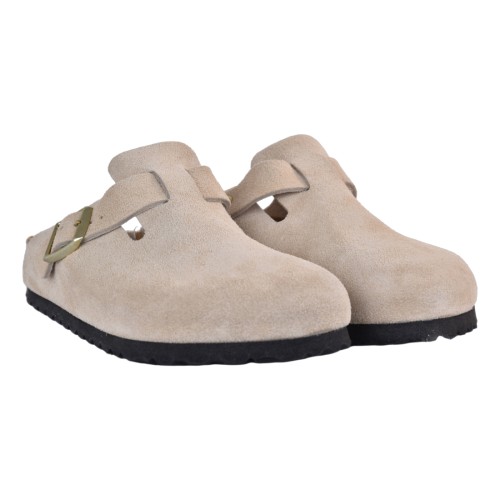 SABOT BOSTON SUEDE BIRKENSTOCK 1030883 SANDCASTLE