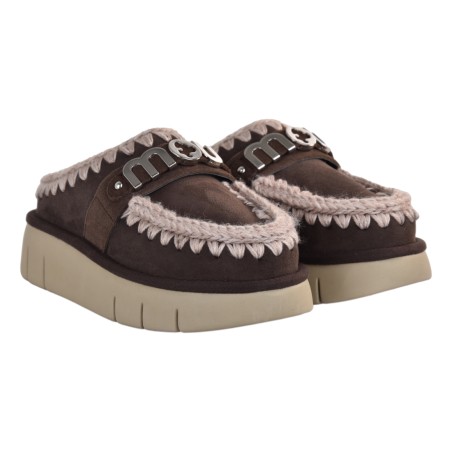 BOUNCE CLOG METAL LOGO MOU MU.FW531001A MOC