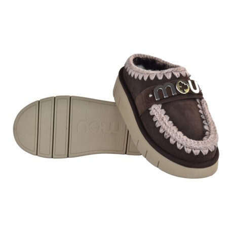 BOUNCE CLOG METAL LOGO MOU MU.FW531001A MOC