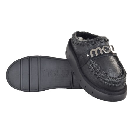 BOUNCE CLOG SPECIAL LEATHER MOU MU.FW531001B CBKG