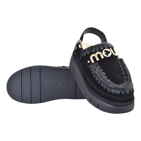 ESKIMO BOUNCE CLOG BACK STRAP MOU MU.FW531026A BKBK