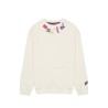 LABEL CREWNECK SPRAYGROUND SP772G IVORY