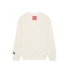 LABEL CREWNECK SPRAYGROUND SP772G IVORY
