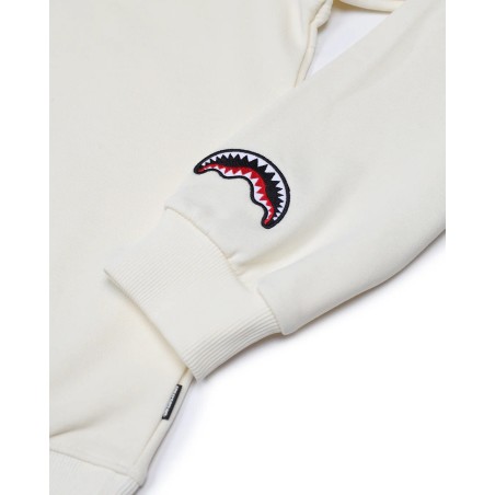 LABEL CREWNECK SPRAYGROUND SP772G IVORY