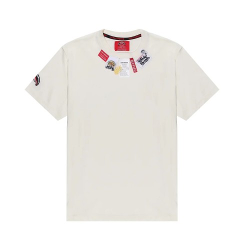 LABEL T-SHIRT SPRAYGROUND SP773 IVORY