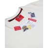 LABEL T-SHIRT SPRAYGROUND SP773 IVORY