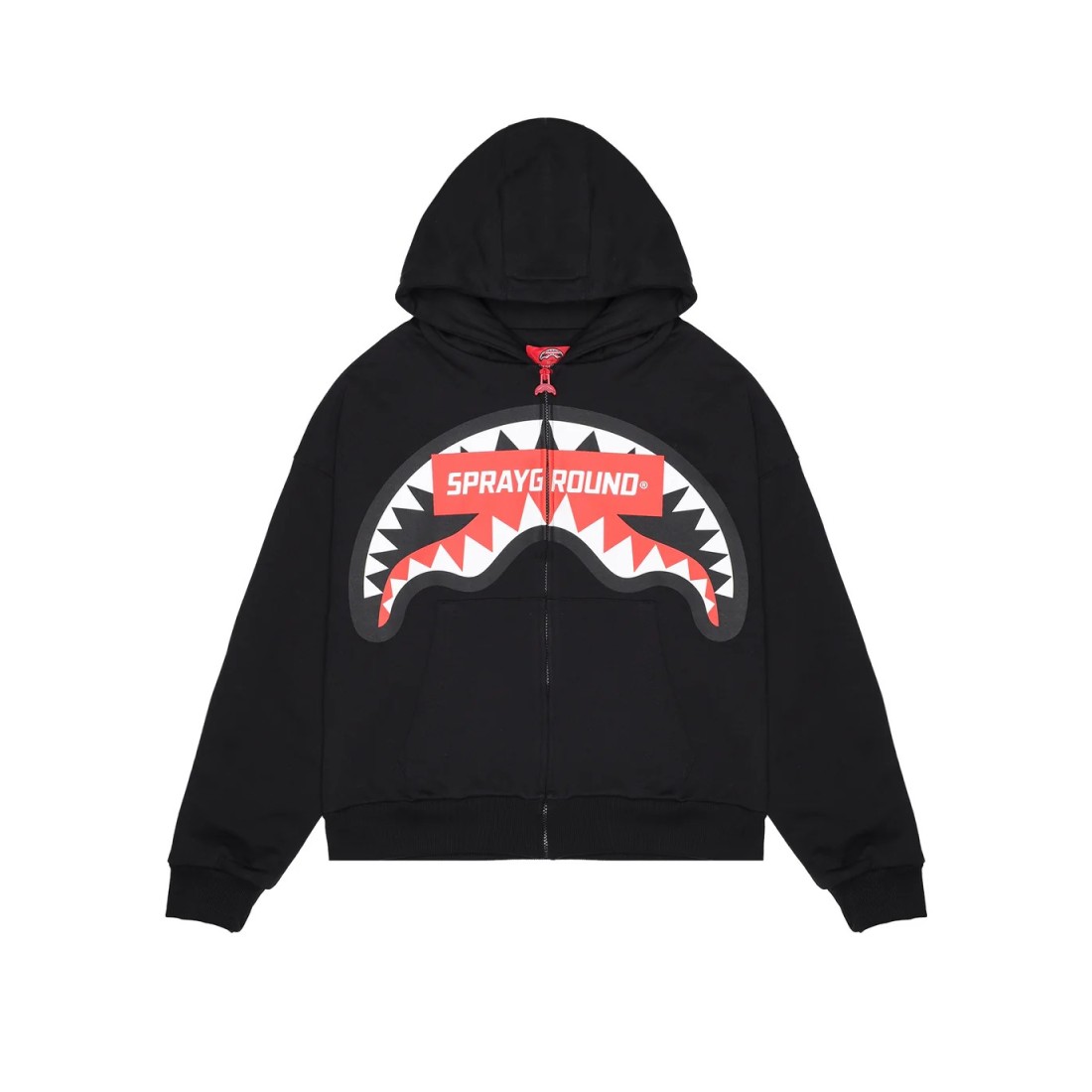 SMASH LOGO FULL ZIP SPRAYGROUND SP785G BLACK